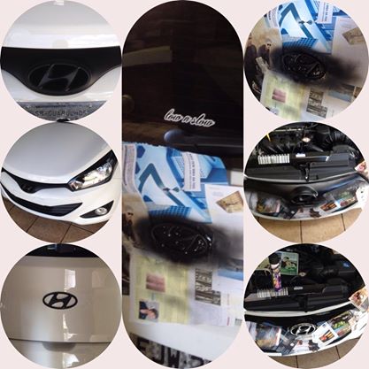 Foi feito a limpeza do local, isolamento das partes com folhas de revista e fita crepe (para um melhor acabamento), e peça não precisa ser lixada, pois sai facilmente com a mão quando precisar tirar