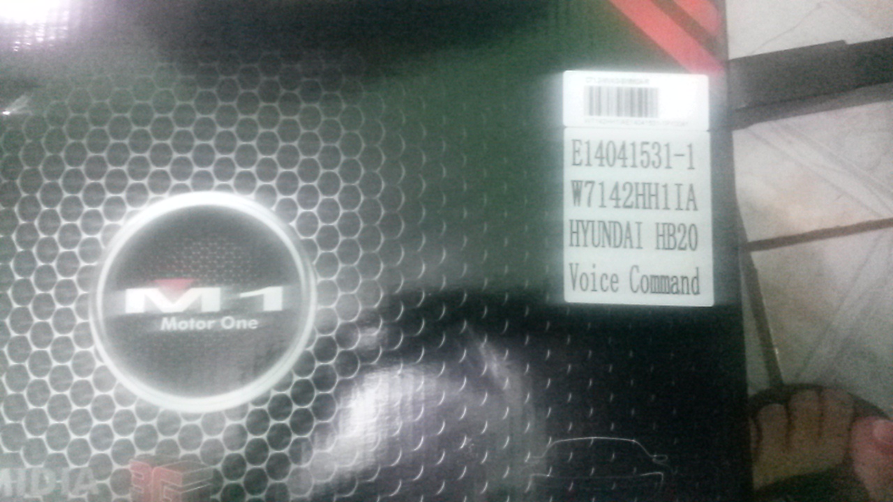 foto da caixa da central