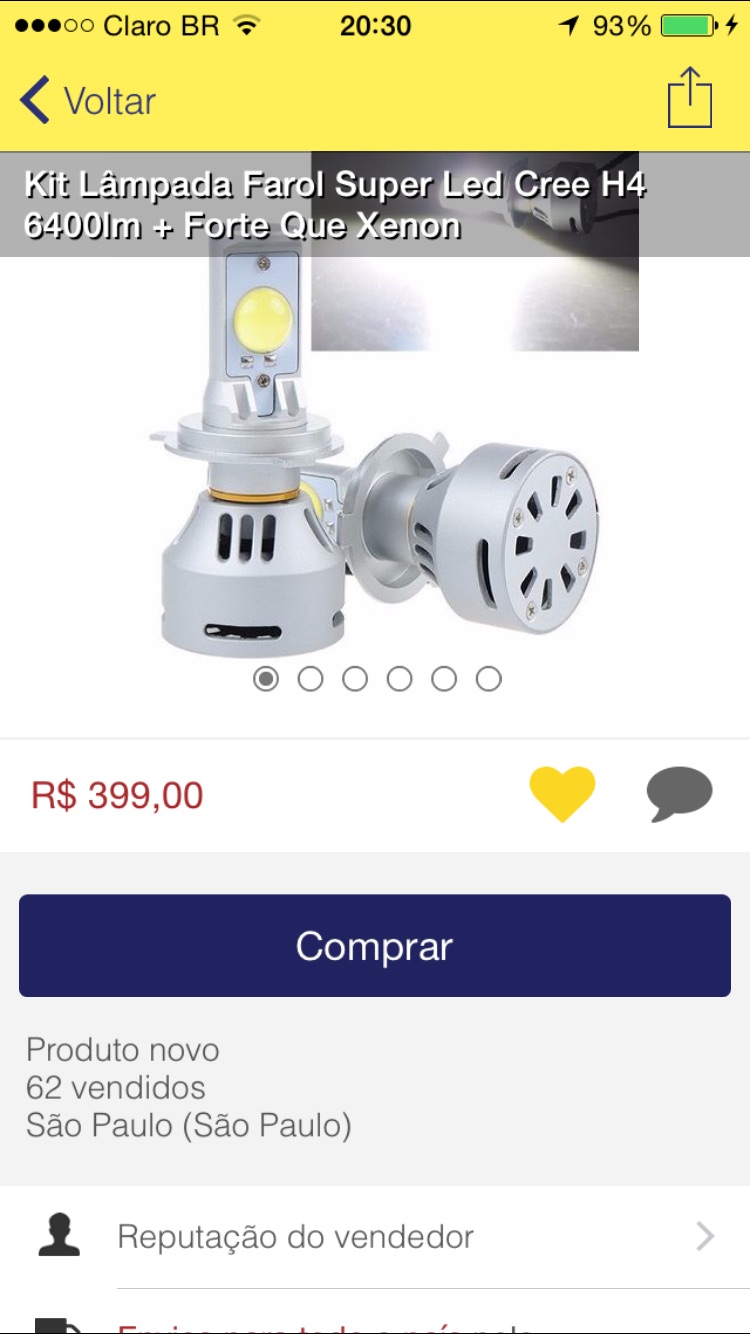 Galera seguinte alguém já usou esse Farol? compensa? ilumina bem?