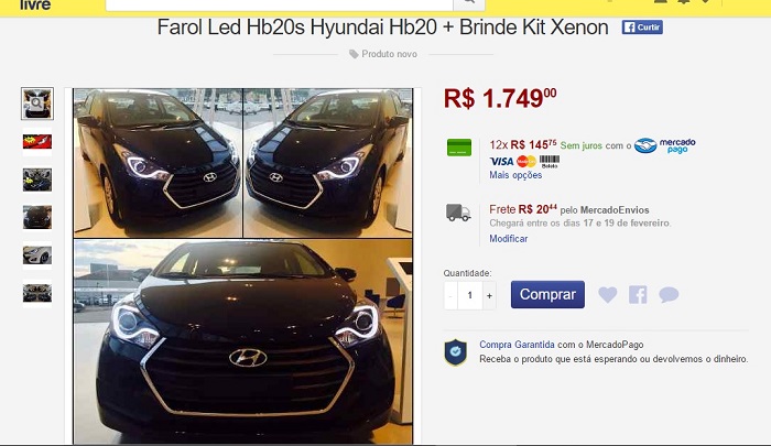 Essa era a outra possibilidade. Mas não achei a iluminação tão boa. Além de ser mais caro.