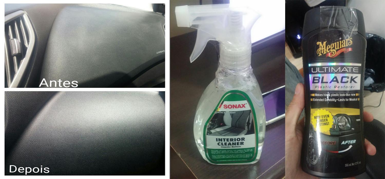 Antes e depois e produtos.