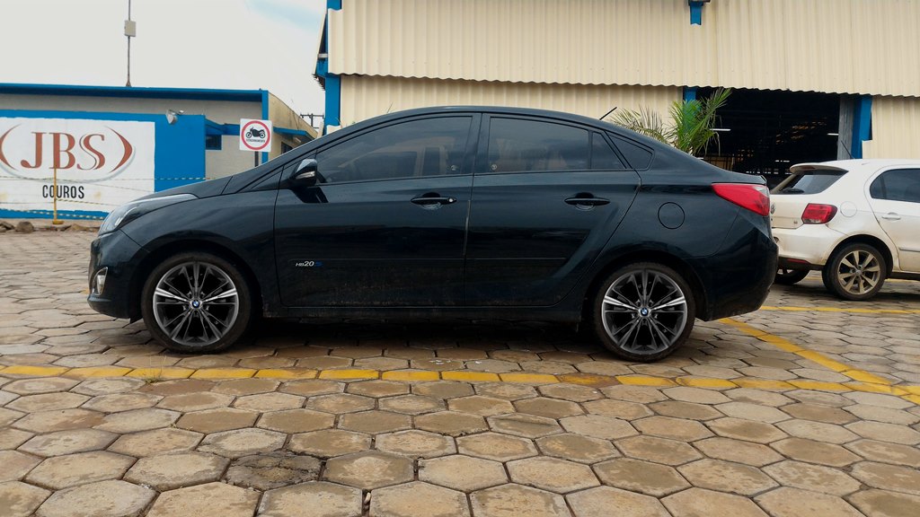 Teste de como ficar o carro