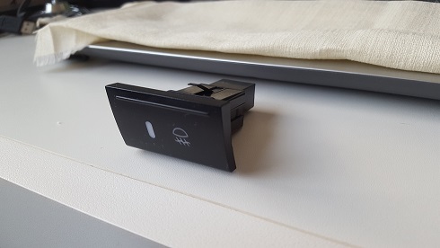 Botão farol de neblina