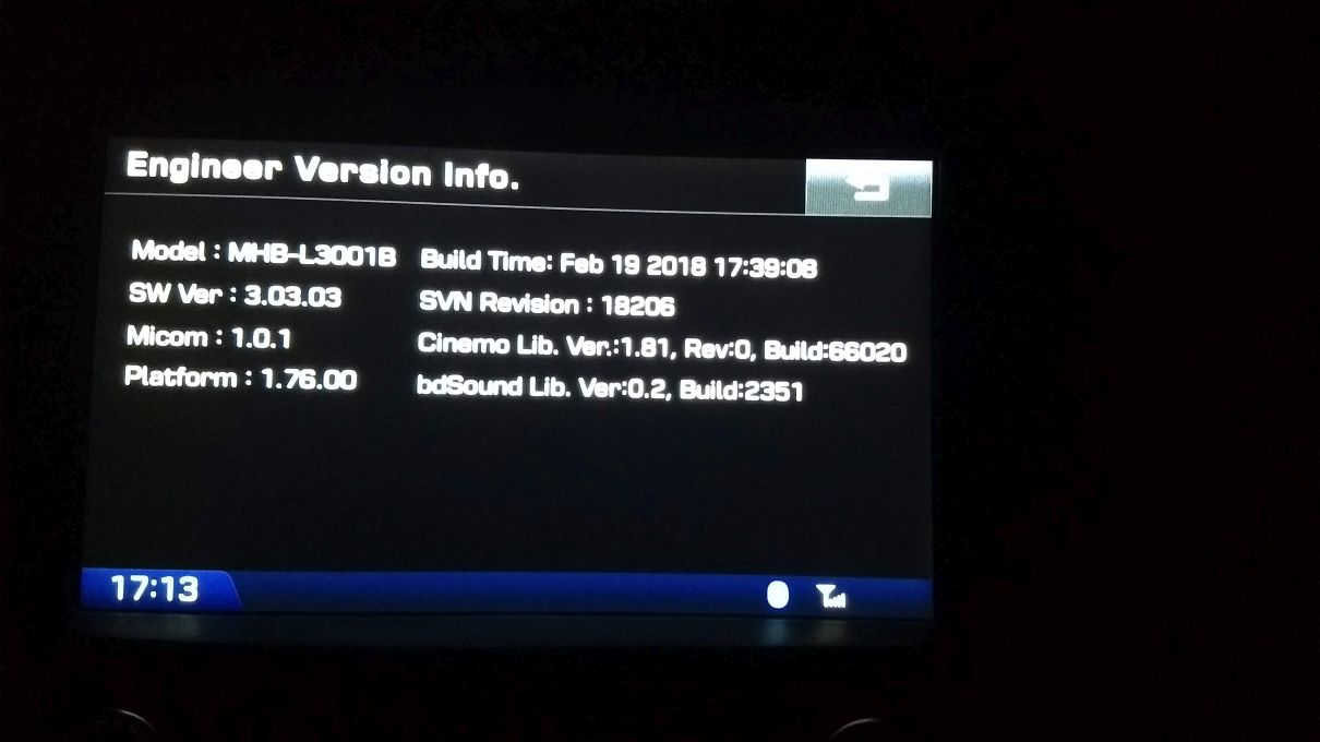 Visualização de versões - Modo engenheiro